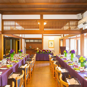 「The Saikan～斎館～」
ご家族やご親族との会食をご検討中の方ににぴったり♪
お二人の大切な一日は、落ち着きある和の雰囲気の中でお過ごしください！|長野縣護國神社の写真(15479286)