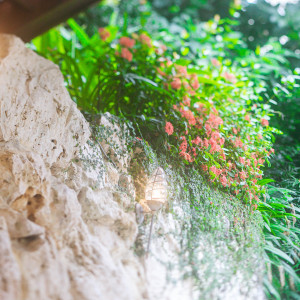 【沖縄ハーバービューホテル】自然光、沖縄の植物あふれるガーデンが心地良い空間。|沖縄ハーバービューホテルの写真(24875696)