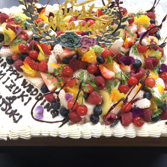 オリジナルウエディングケーキ