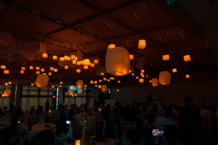 ゲストからランタンバルーン|大國魂神社 結婚式場の写真(55202589)