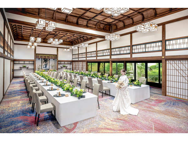今年10月庭園付会場「鶴の間」が装いも新たに誕生します。
