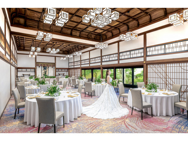 今年10月庭園付会場「鶴の間」が装いも新たに誕生します。