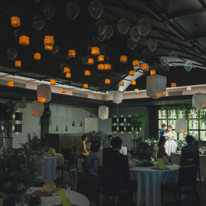 ランタンバルーン演出|大國魂神社 結婚式場の写真(54539986)