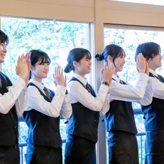 全スタッフが全力で晴れの日をサポート