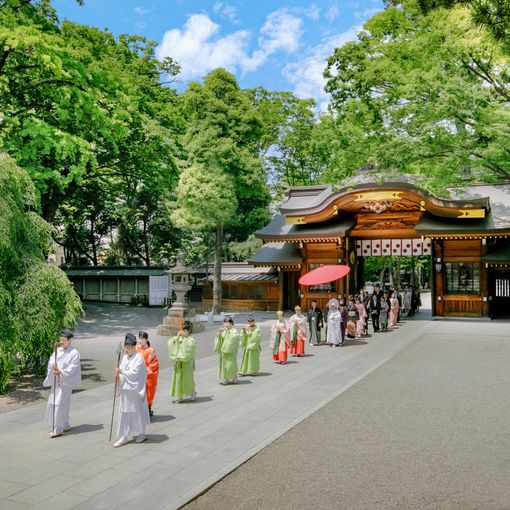 大國魂神社 結婚式場の結婚式の公式写真（1枚目）