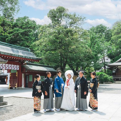 大國魂神社 結婚式場の結婚式の公式写真（1枚目）