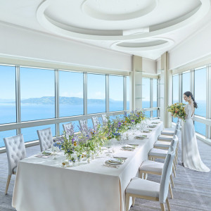 【6名～OK】少人数婚相談会★豪華試食×海と空の絶景会場見学