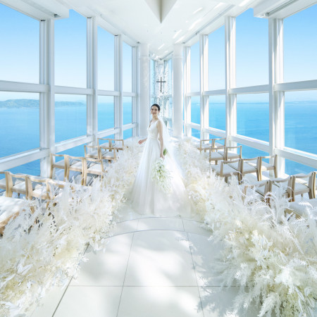 ホテル最上階に位置する「Chapel IN THE SKY」