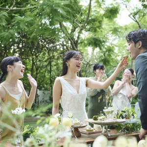 ガーデンでのデザートブッフェも人気の演出|THE LUIGANS Spa & Resort(ザ・ルイガンズ.スパ&リゾート)の写真(54773072)