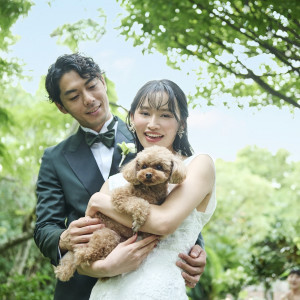 挙式も披露宴も宿泊も家族の愛犬と一緒に過ごせるのはルイガンズだけ|THE LUIGANS Spa & Resort(ザ・ルイガンズ.スパ&リゾート)の写真(54771563)