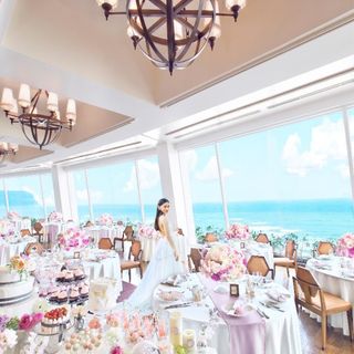 当館人気No1◆挙式無料×20大特典◆海と森の花嫁体験×豪華試食