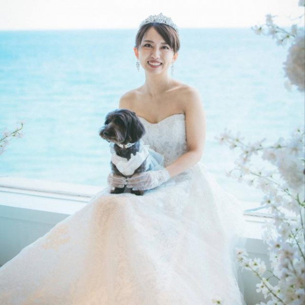 ドレスでペットと一緒に特別なお写真を！