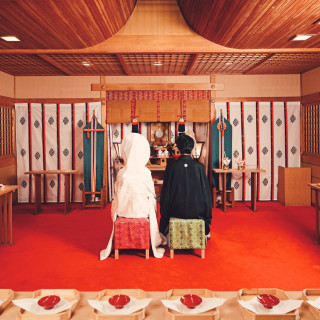 館内の神殿