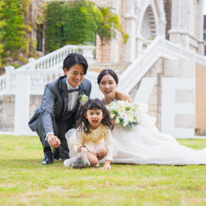 お子さまと過ごす結婚式が、家族みんなの宝物に|ベルヴィ郡山館の写真(56216830)