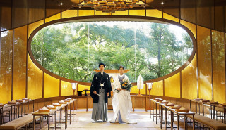 挙式「庭園内神殿 杜乃宮」|ホテル椿山荘東京の写真(35381526)