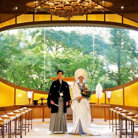 【神前式ご検討の方に】本格神殿×庭園ツアーの和洋体験＊4品試食