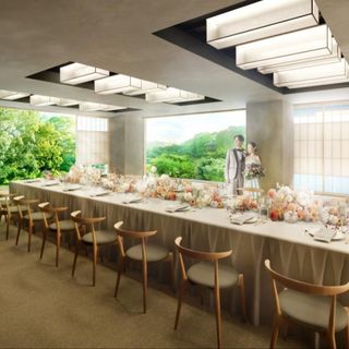【6名~30名*少人数W専用】見学×会場リニューアル完成特典&4品試食