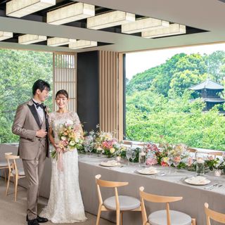 【6名~30名*少人数W専用】見学×会場リニューアル完成特典&4品試食