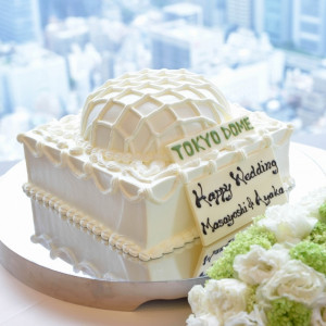 ドーム型のケーキも人気です|東京ドームホテルの写真(28394544)