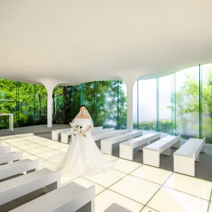 チャペル エルブランシュで叶う感動の挙式を。|ラヴィーナ姫路（Wedding Manor House La Viena Himeji）の写真(43576918)