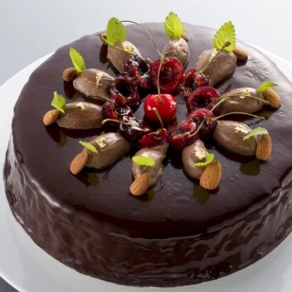 チョコレートのケーキ