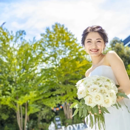 チャペルガーデン
ガーデン演出ではバルーンリリースやドロップ＆フライも大人気演出
