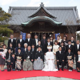 本殿をバックに写真を撮って、一生の思い出に!