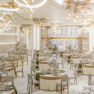 2025年9月披露宴会場がリニューアルオープン！フィガロ（～150名収容）|ウェディングスホテル・ベルクラシック東京の写真(46391661)