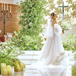 自然の祝福に包まれながら、ふたりらしい結婚式を叶えて。|ウェディングスホテル・ベルクラシック東京の写真(30155933)