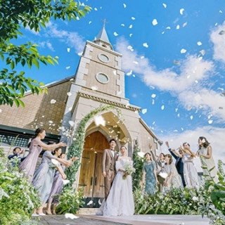 【Amazonギフト1.5万円】天空チャペル×ドレス見学×贅沢試食付！