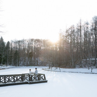 北海道の冬だからこそ！真っ白な世界で透明感あふれる素敵なお写真を。