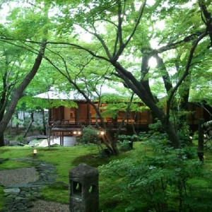 八勝館は緑溢れる日本庭園の中にございます。|八勝館の写真(1597117)