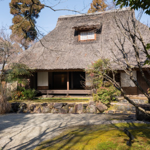 田舎家をゲストの皆様のお待合室としてご利用いただけます|八勝館の写真(3456853)