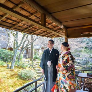 【午後からゆっくり】会場下見・お二人の撮影スポット満載の庭園案内