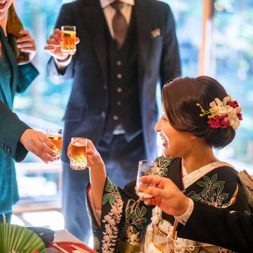 八勝館(国指定重要文化財)の結婚式の公式写真（4枚目）