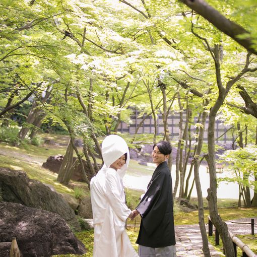 八勝館(国指定重要文化財)の結婚式の公式写真（4枚目）