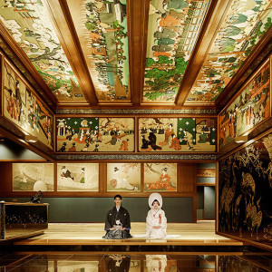 前撮りスポットとしても大人気な「和室玄関」|ホテル雅叙園東京の写真(20859201)