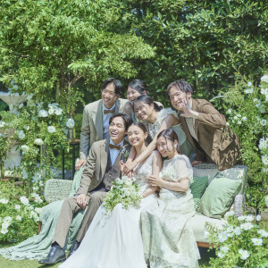 ガーデンでは自由に撮影も楽しめる♪|アニヴェルセル 立川の写真(54923979)