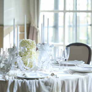 ウェディングの象徴でもあるホワイトコーディネート。|アニヴェルセル 立川の写真(53664259)