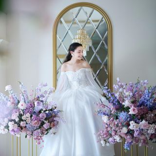 【来館特典】花嫁憧れのウエディングドレス試着*