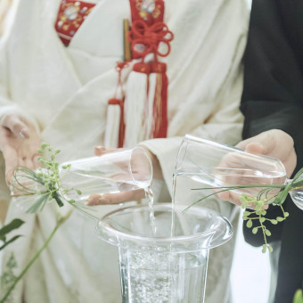 披露宴でも和を取り入れた演出が人気