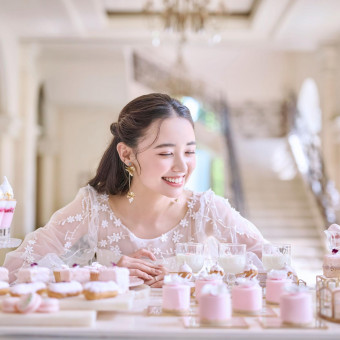 デザートブッフェの演出も人気