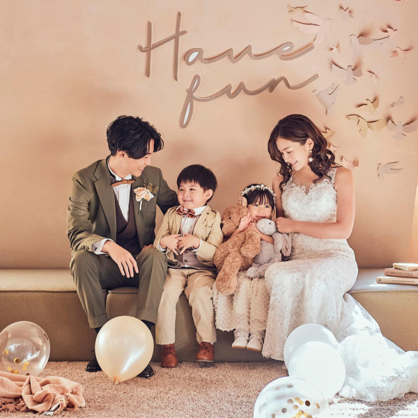 お子様の衣裳は持込OK！