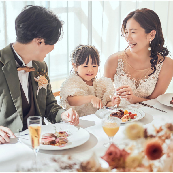 パパママキッズ婚は当館で大人気！