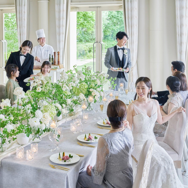 アットホームに会食が可能♪