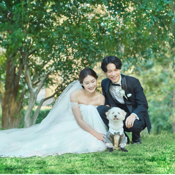 リングドッグなど、挙式も参列できる！