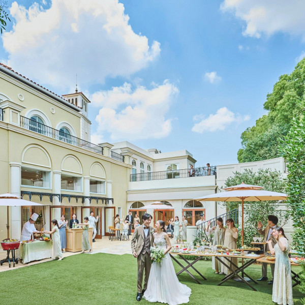 ガーデンパーティーも抜群のシーズン