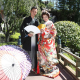 緑溢れる庭園でたくさん写真を残して♪