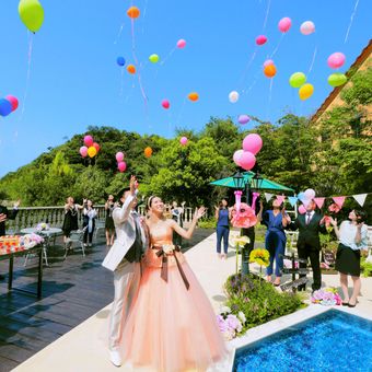 広々としたガーデンが完備され様々な利用方法があるのも魅力