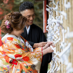 歴史ある箱根神社で叶える挙式は忘れられない一生の記念|箱根の森高原教会・ホテルグリーンプラザ箱根の写真(7464940)